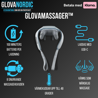 GLOVAMASSAGER™  + GLOVAROLLER™  För Djupknådande träningsmassage och optimal återhämtning