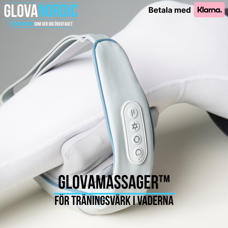 GLOVAMASSAGER™  + GLOVAROLLER™  För Djupknådande träningsmassage och optimal återhämtning