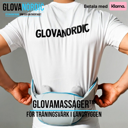 GLOVAMASSAGER™  + GLOVAROLLER™  För Djupknådande träningsmassage och optimal återhämtning