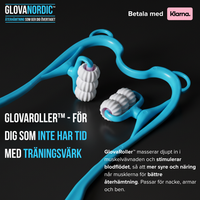 GlovaRoller™ - Helkroppsroller för nacke, axlar och ben